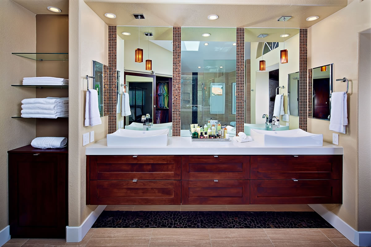 Ahwatukee Master Bath Remodel and Design Interior Design by Elle