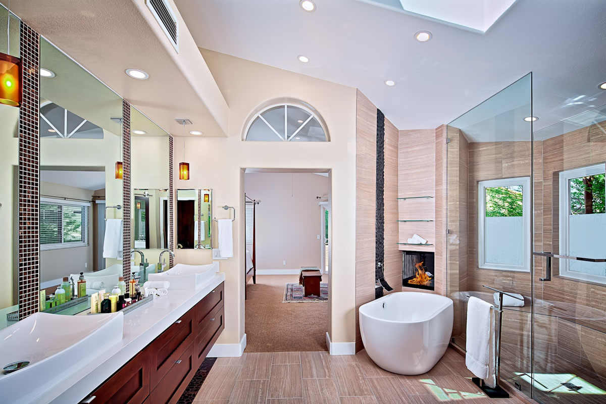 Ahwatukee Master Bath Remodel and Design Interior Design by Elle