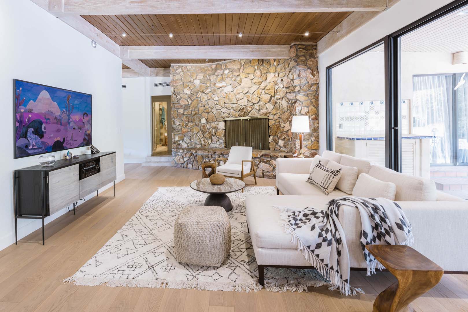 AT THE BASE OF THE MOUNTAIN  Gilbert Interior Design 