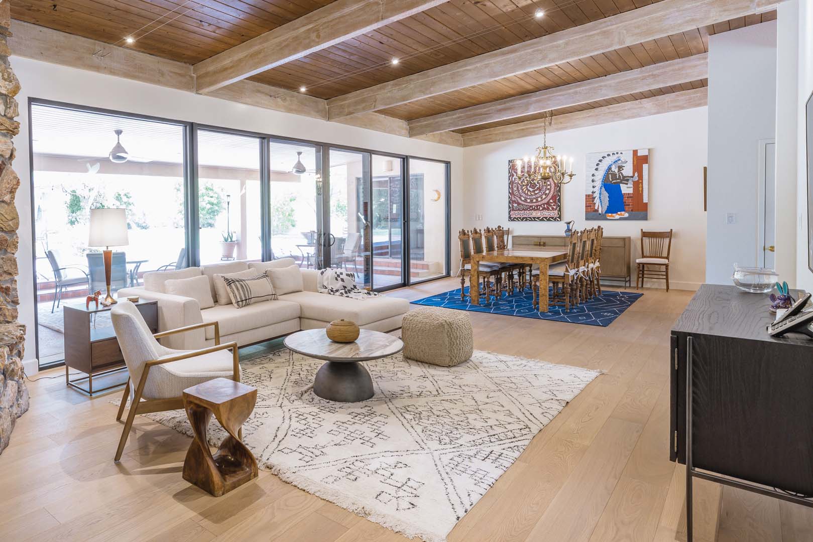 AT THE BASE OF THE MOUNTAIN  Phoenix Interior Design 