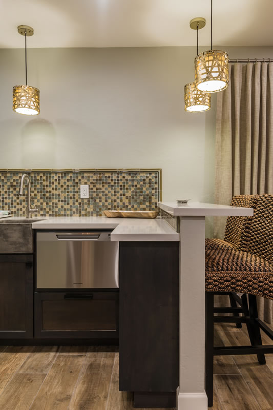 Gilbert The Islands Basement Design and Remodel Interior Design by Elle Interiors