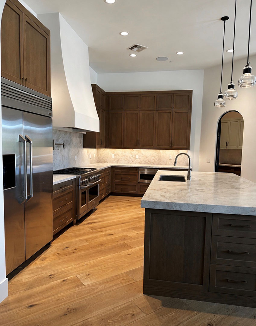 THE MODERN MEDITERRANEAN Glendale Kitchen Remodel 